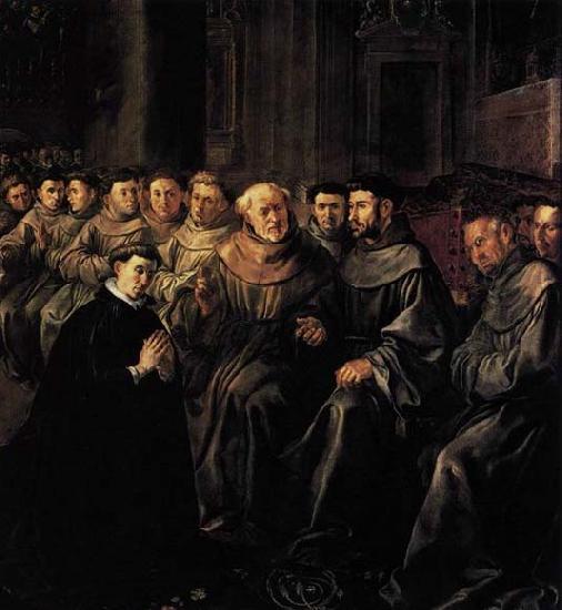 HERRERA, Francisco de, the Elder St Bonaventure Enters the Franciscan Order